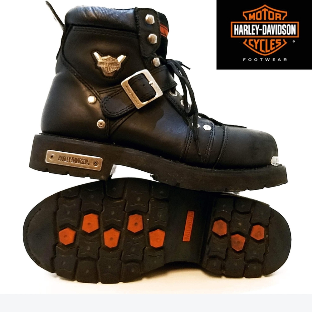 Leather boots - Harley Davidson